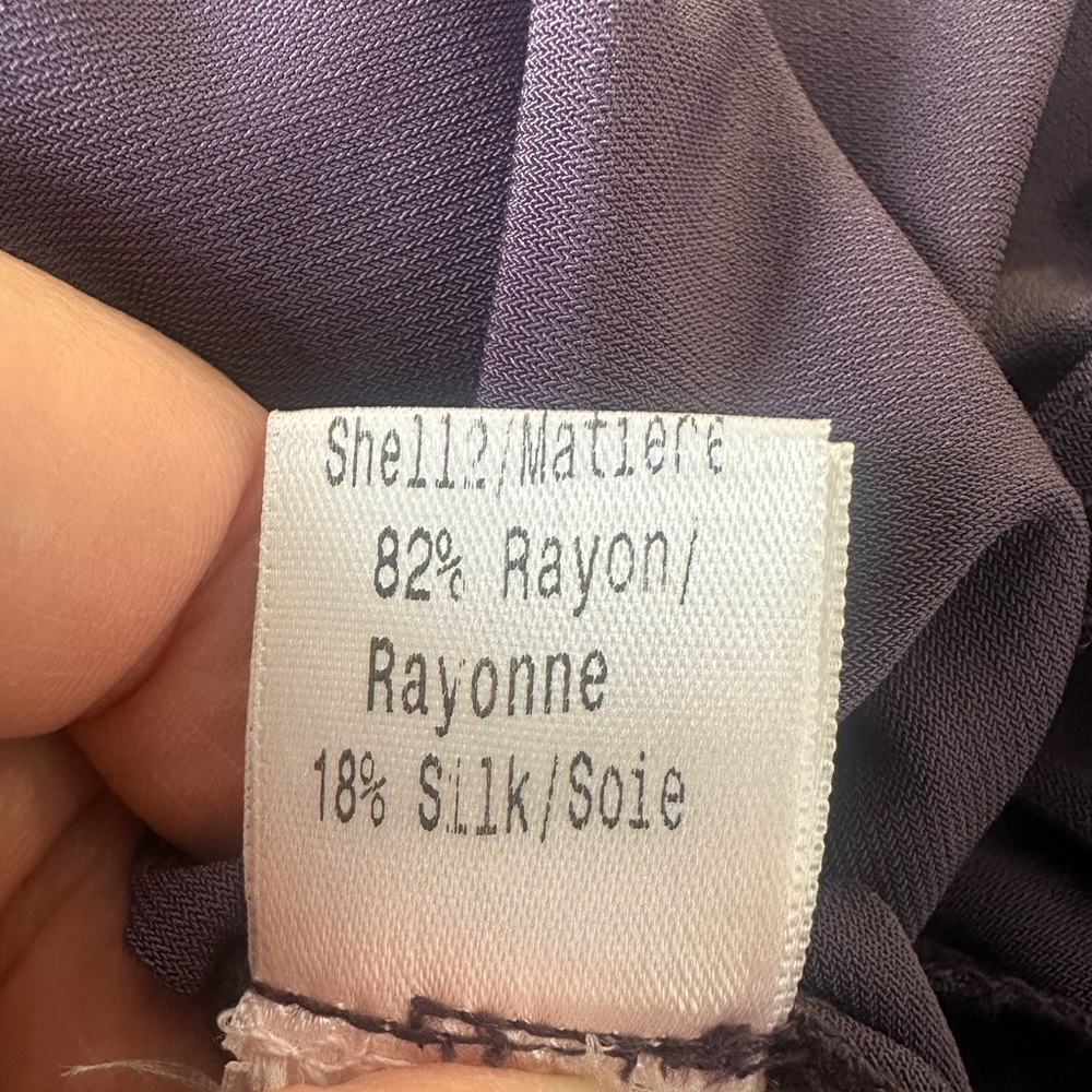 Vintage Vera Wang Silk Blend Dress - Picture 6 of 9